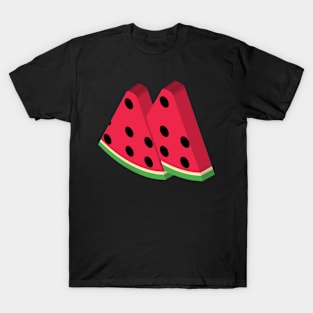 watermelon two-slice T-Shirt